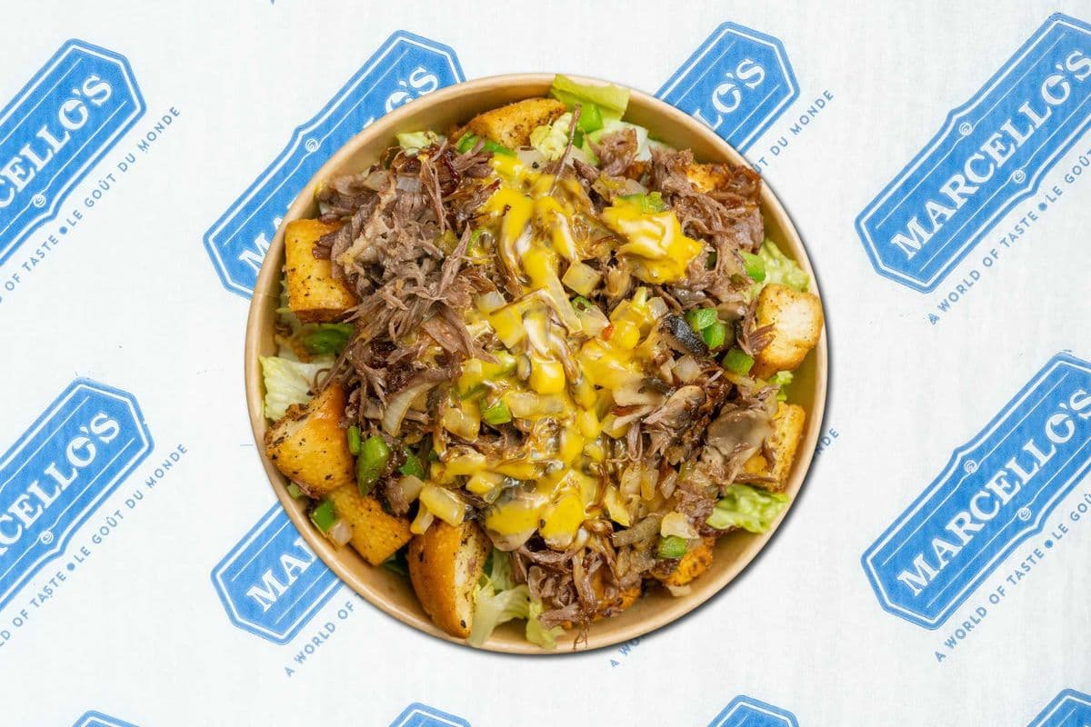 Philly Cheesesteak Salad