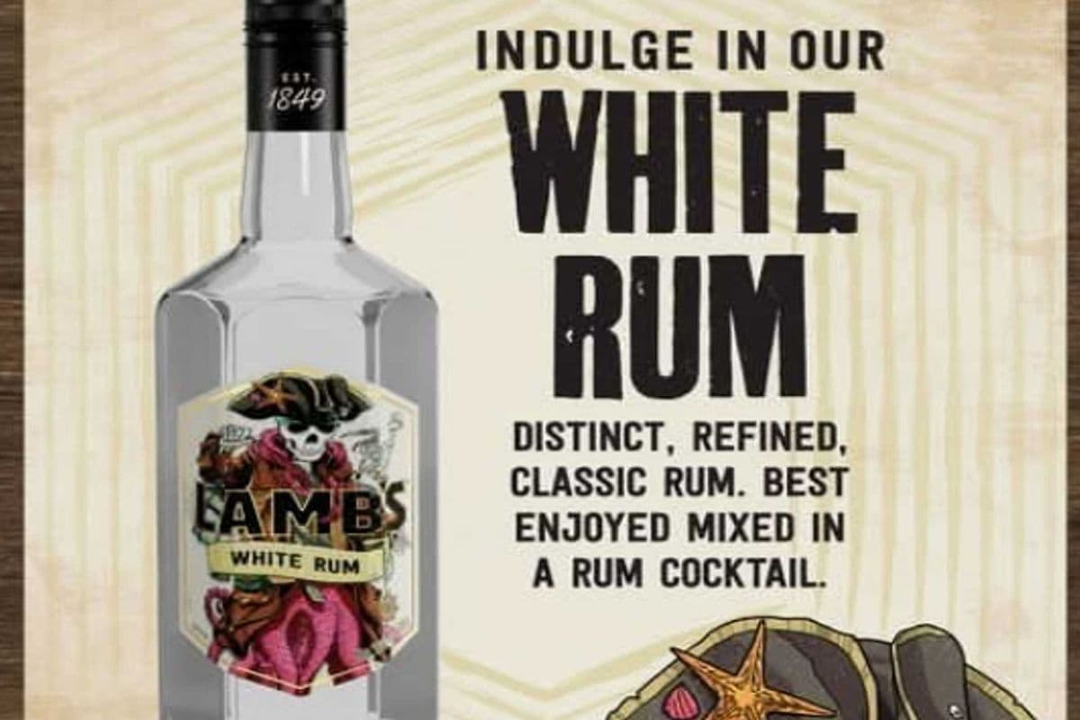 LAMBS WHITE RUM (1 x 750ML)