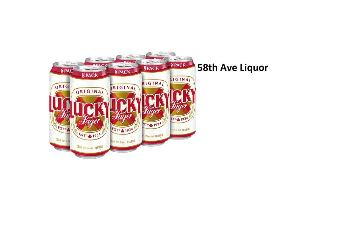LUCKY LAGER 8 CANS (1 x 8x355ML)
