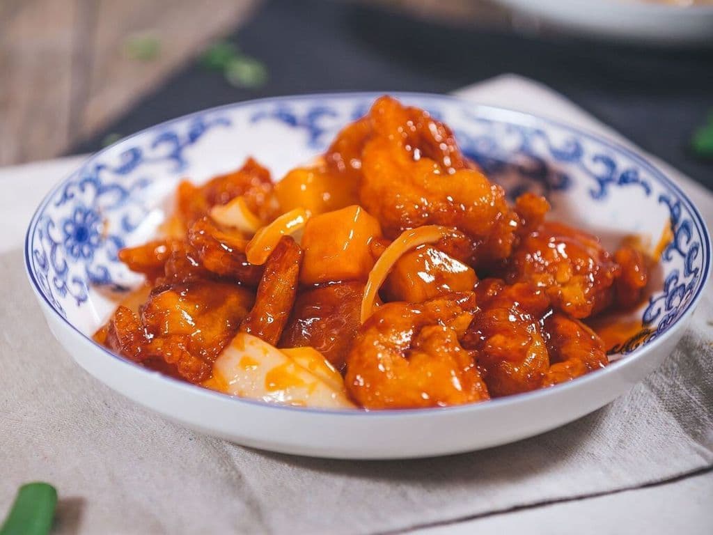 Sweet & Sour Shrimp/D46