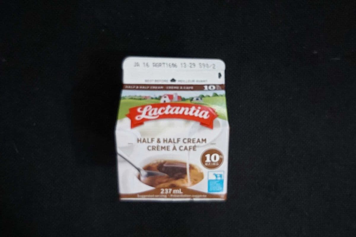 Lactantia 237ml 10% crème à café / Half and Half Cream