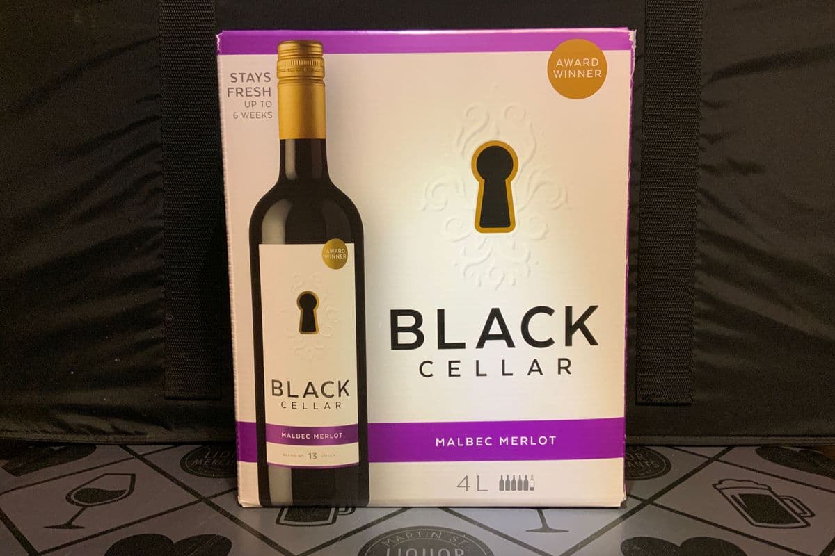 BLACK CELLAR -MALBEC MERLOT (1 x 4L CASK)