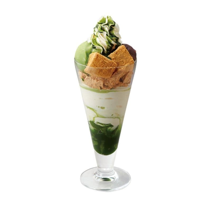 Matcha Warabimochi Parfait