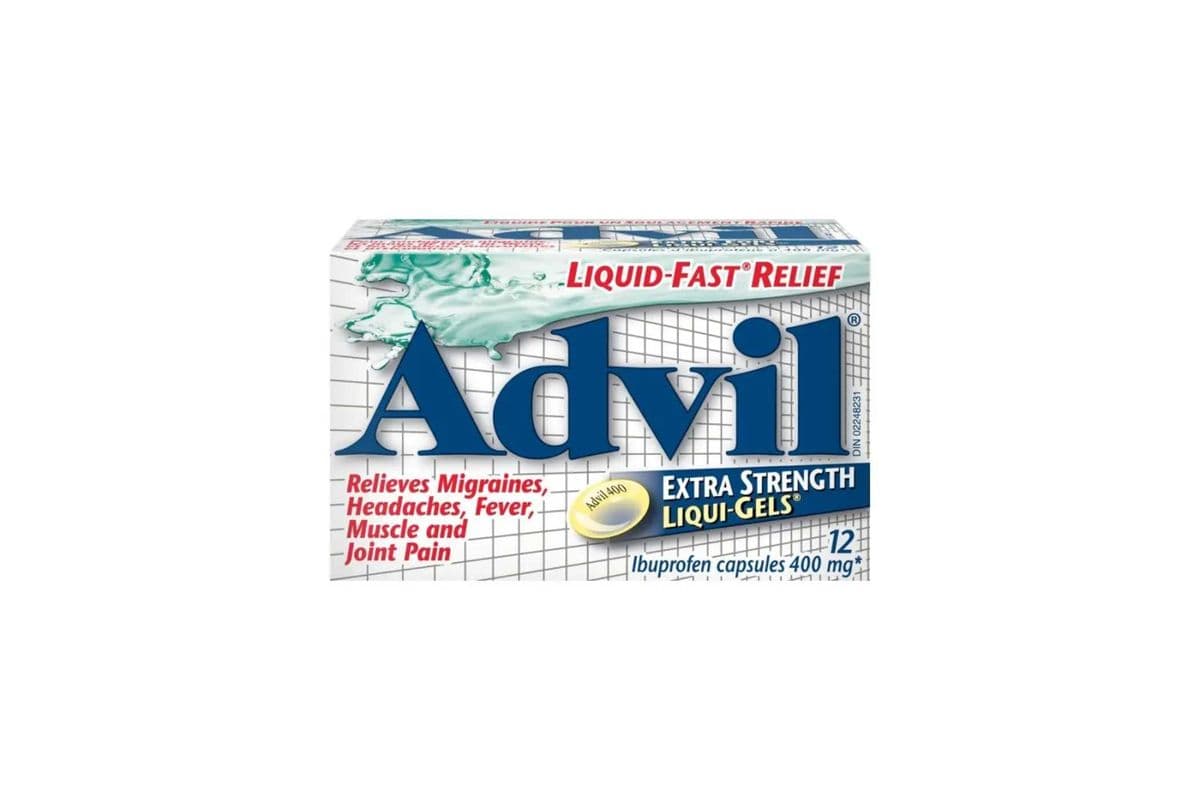 Advil Extra Fort Liquid Gels 12 Capsules