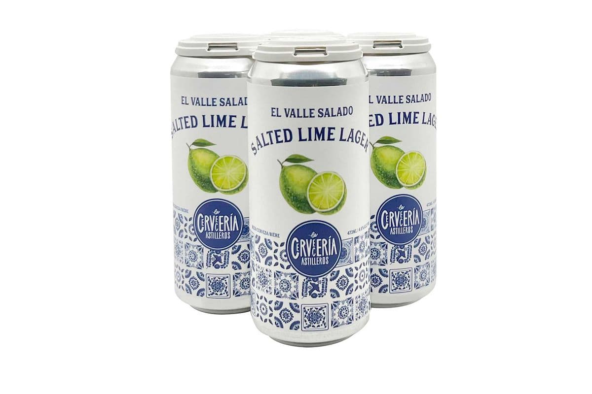 La Cerveceria - Salted Lime Lager 4pk (4 x 473ml)