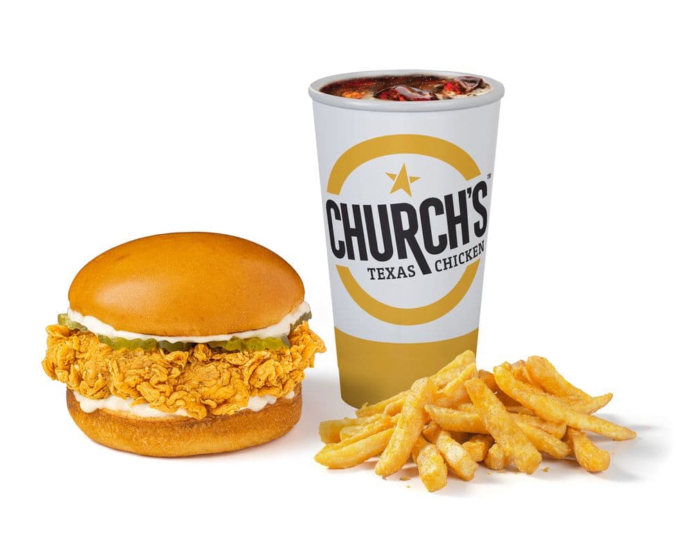 Texan Chicken Sandwich Combo