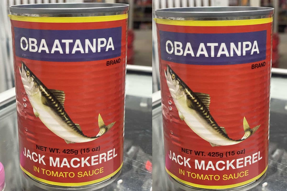 JACK MACKEREL - In Tomato Sauce (OBAATANPA)