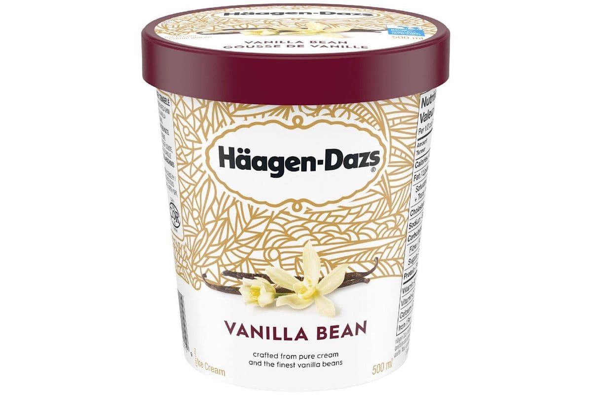 Häagens Dazs (Pot / Jar) - Gousse de Vanille / Vanilla Bean (450 ml)