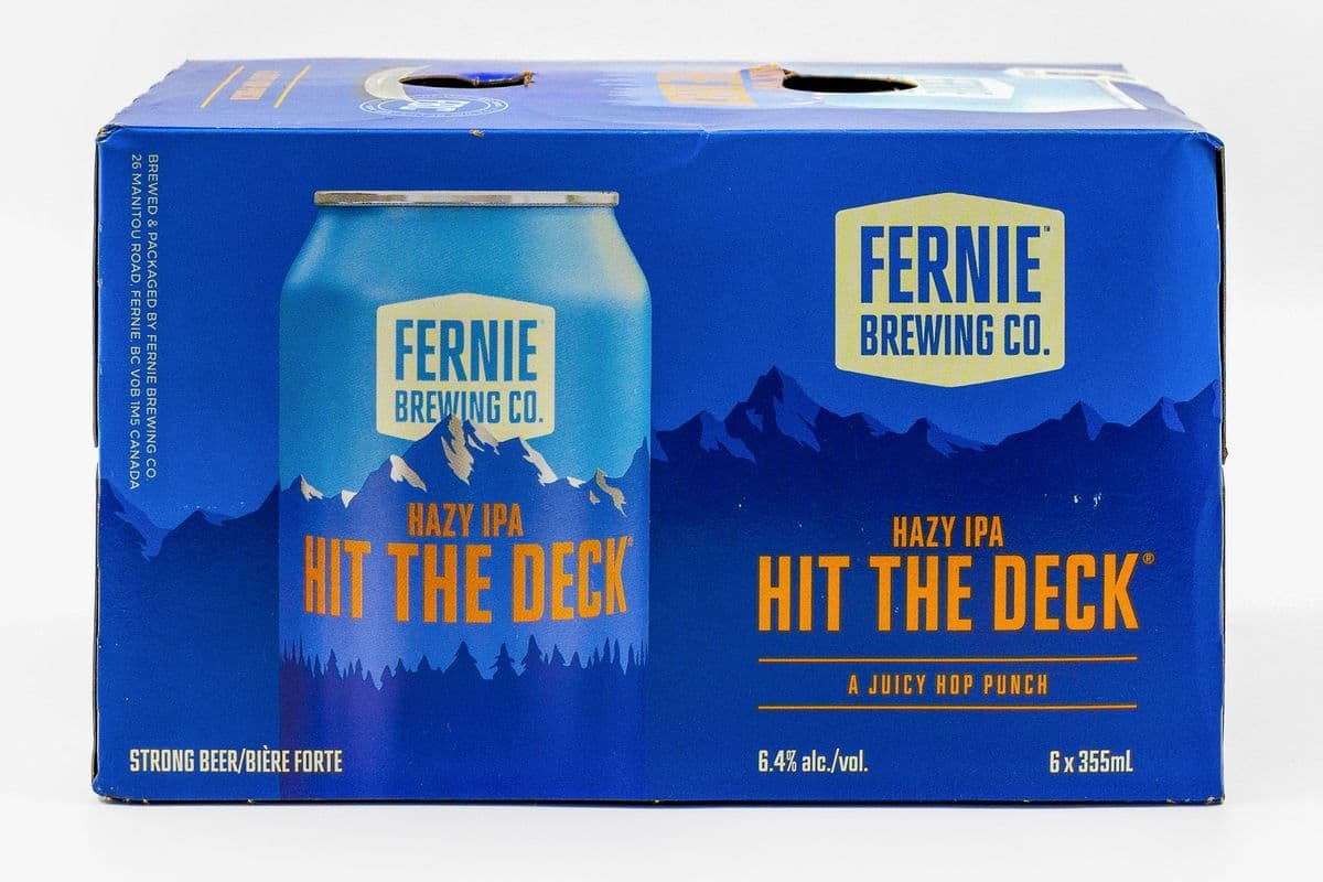 Fernie Hit the Deck Hazy IPA (6 x 355 ml)