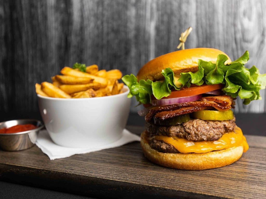 Bacon Cheese Burger Combo