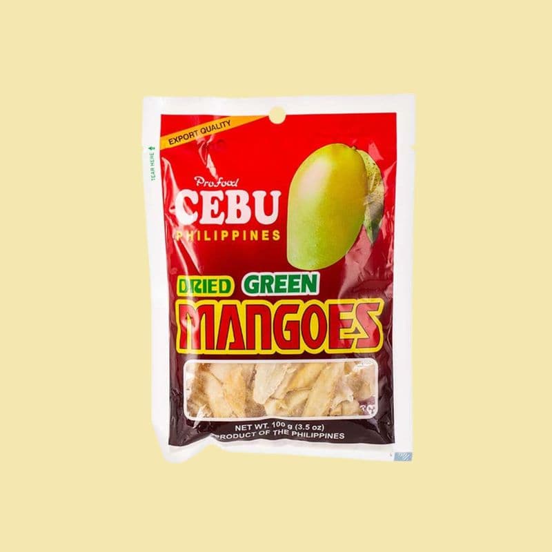 Cebu Dried Green Mangoes 80g