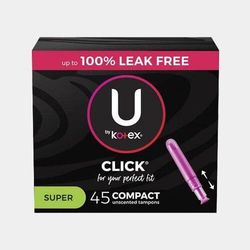 U by Kotex Click compact super (45 tampons) / U by Kotex Click Compact Super (45 tampons)