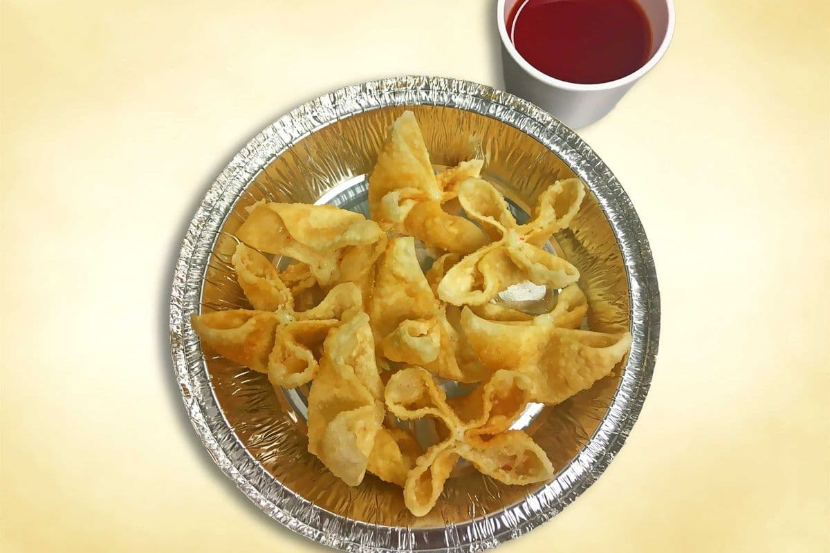 10. Crab Meat Cheese Wontons