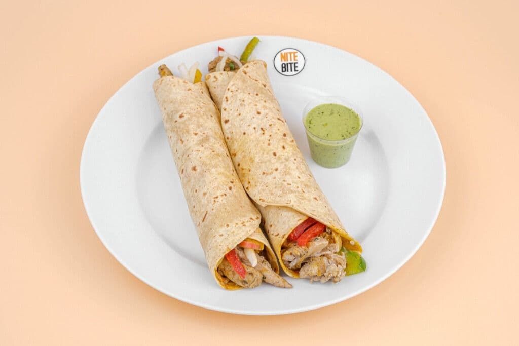 Chicken Malai (2 rolls)