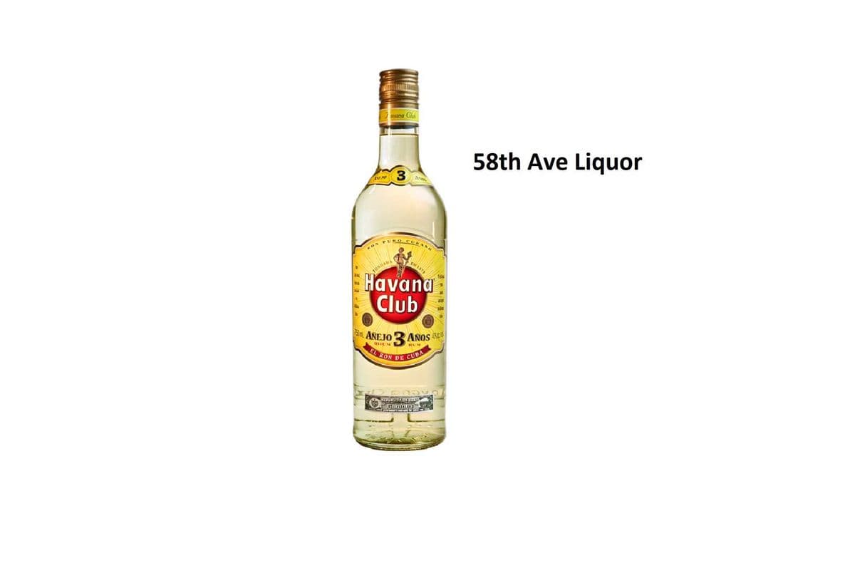 HAVANA CLUB 3 YEAR OLD 750ML (1 x 750ML)