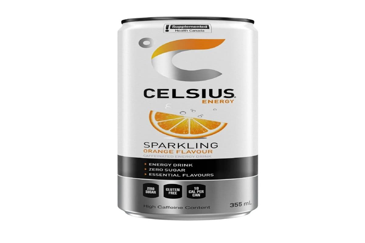 Celsius Orange Vibe Sparkling Energy Drinks