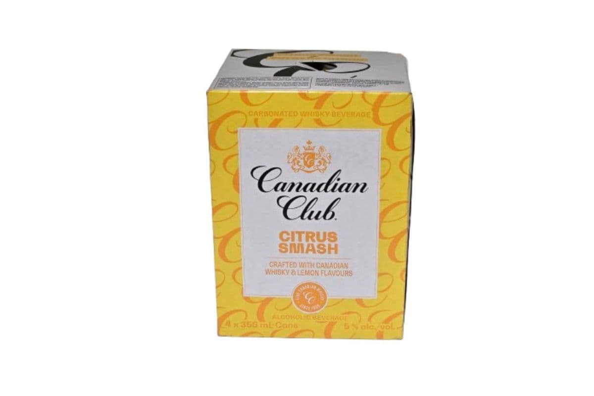 Canadian Club Citrus Smash (4 x 355ml)