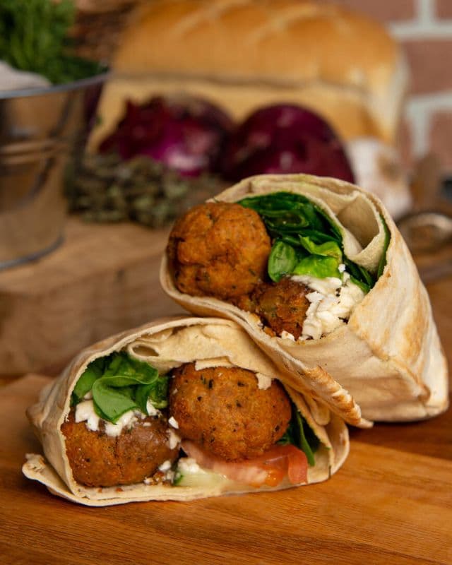 Falafel with Hummus Pita