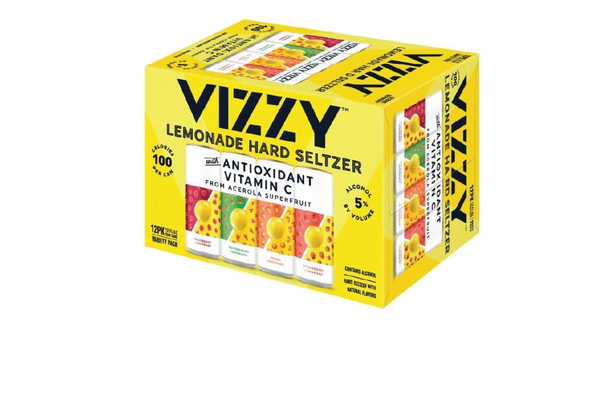 VIZZY LEMONADE MIXER 12PK (12 x 355ML)