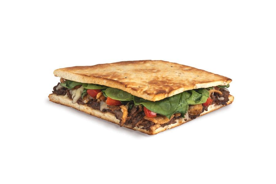 Blueberry BBQ Steak Panini
