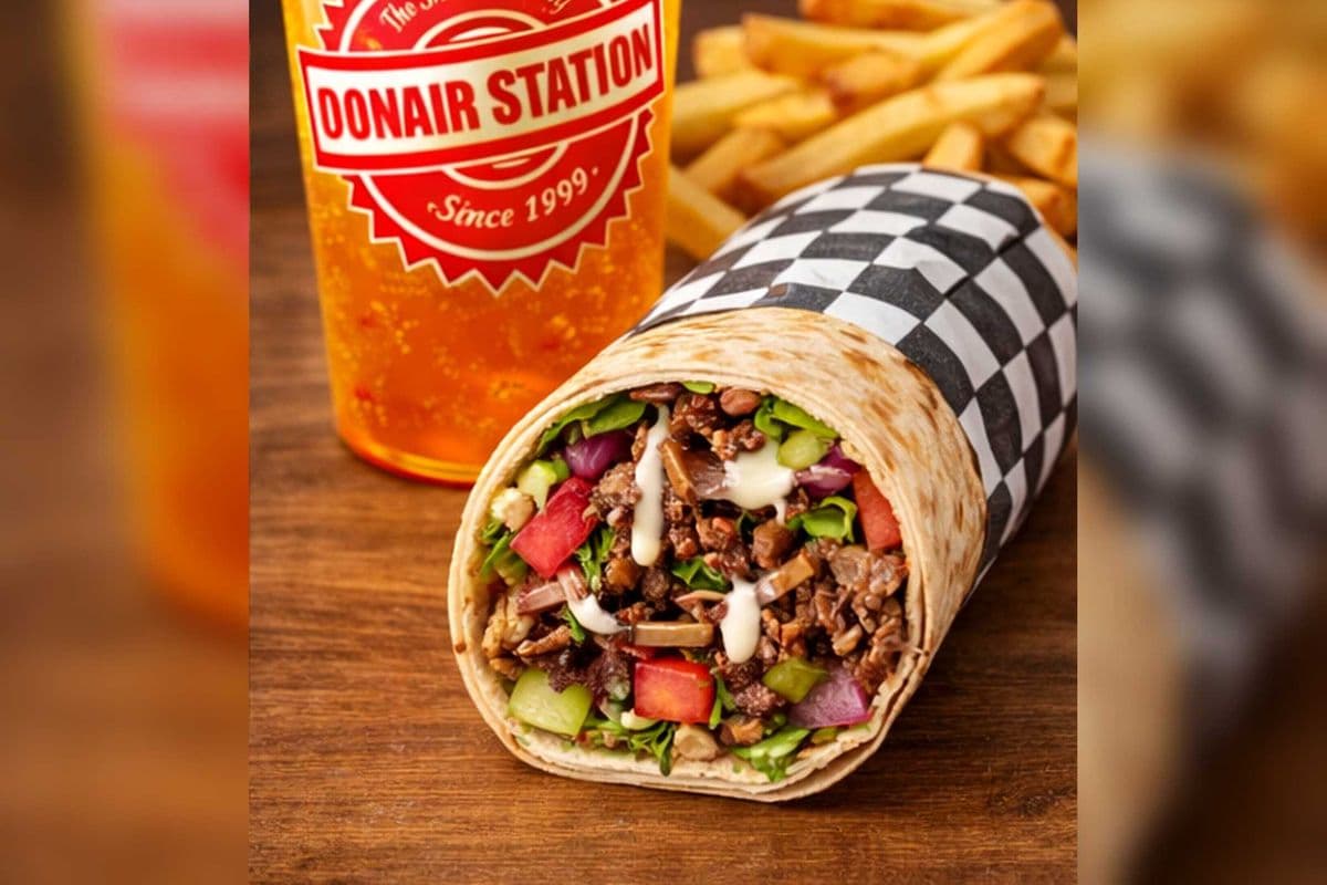 Regular Beef Shawarma wrap Combo