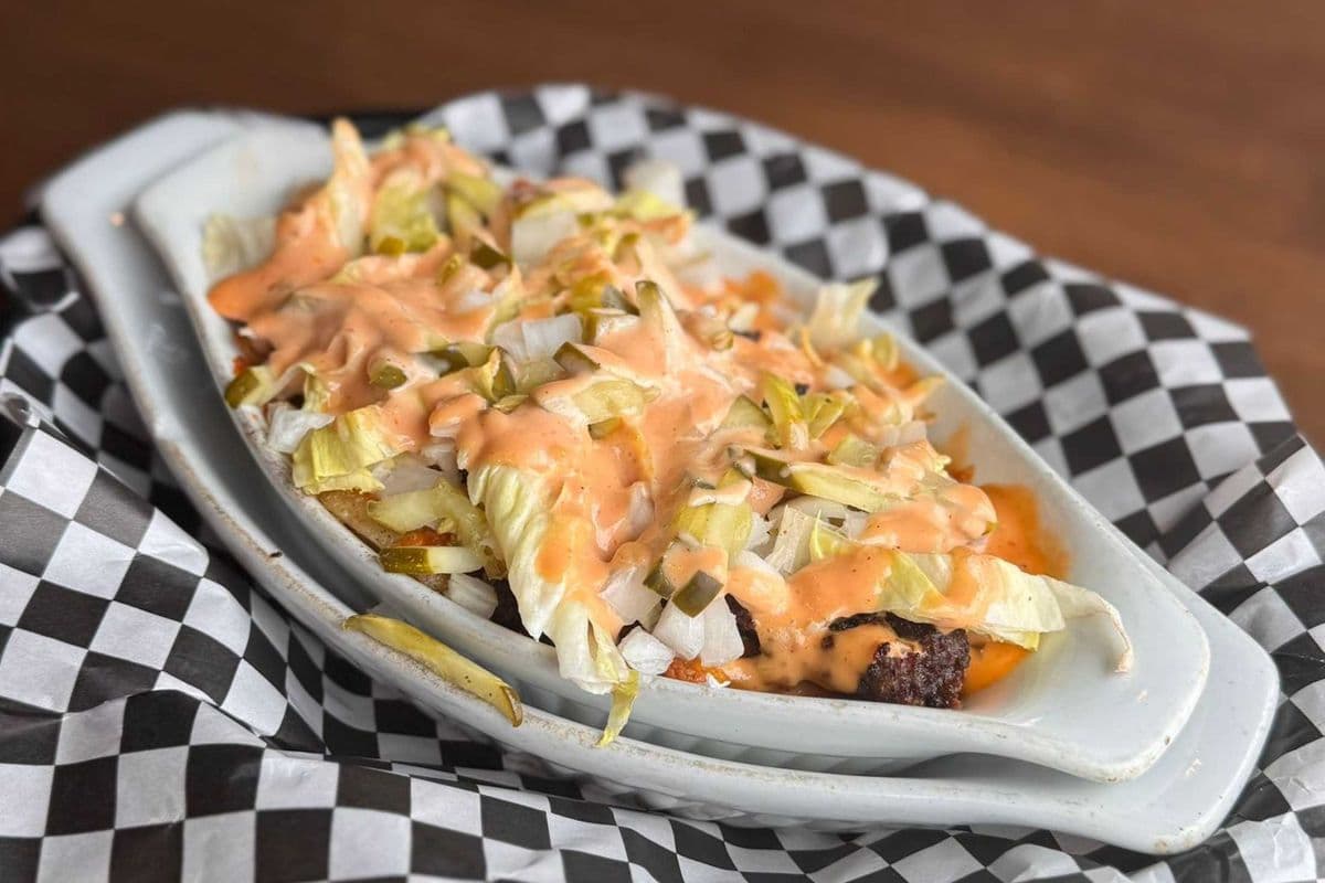 Dirty Burger Pyroghy Bowl