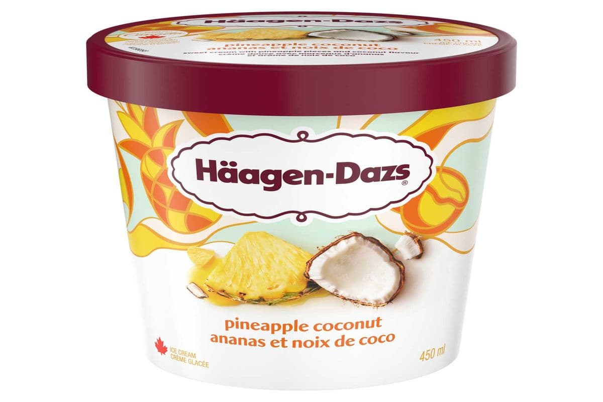 Haagen-Daz Pineapple Coconut (450 ml)