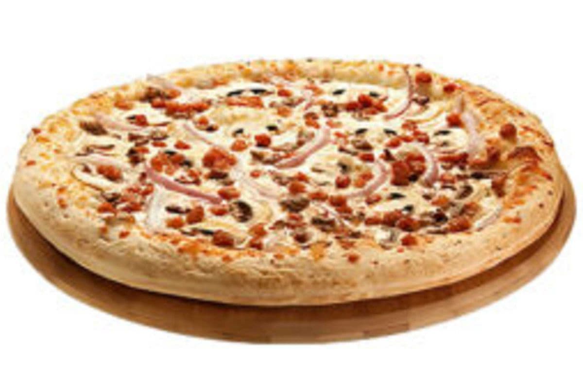 Single Extra Large Bacon Cheeseburger Pizza
