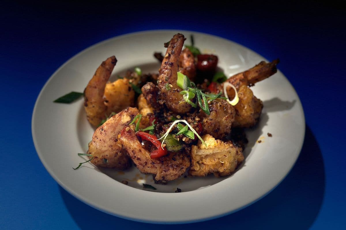 Deep Fried Spicy Tiger Prawn