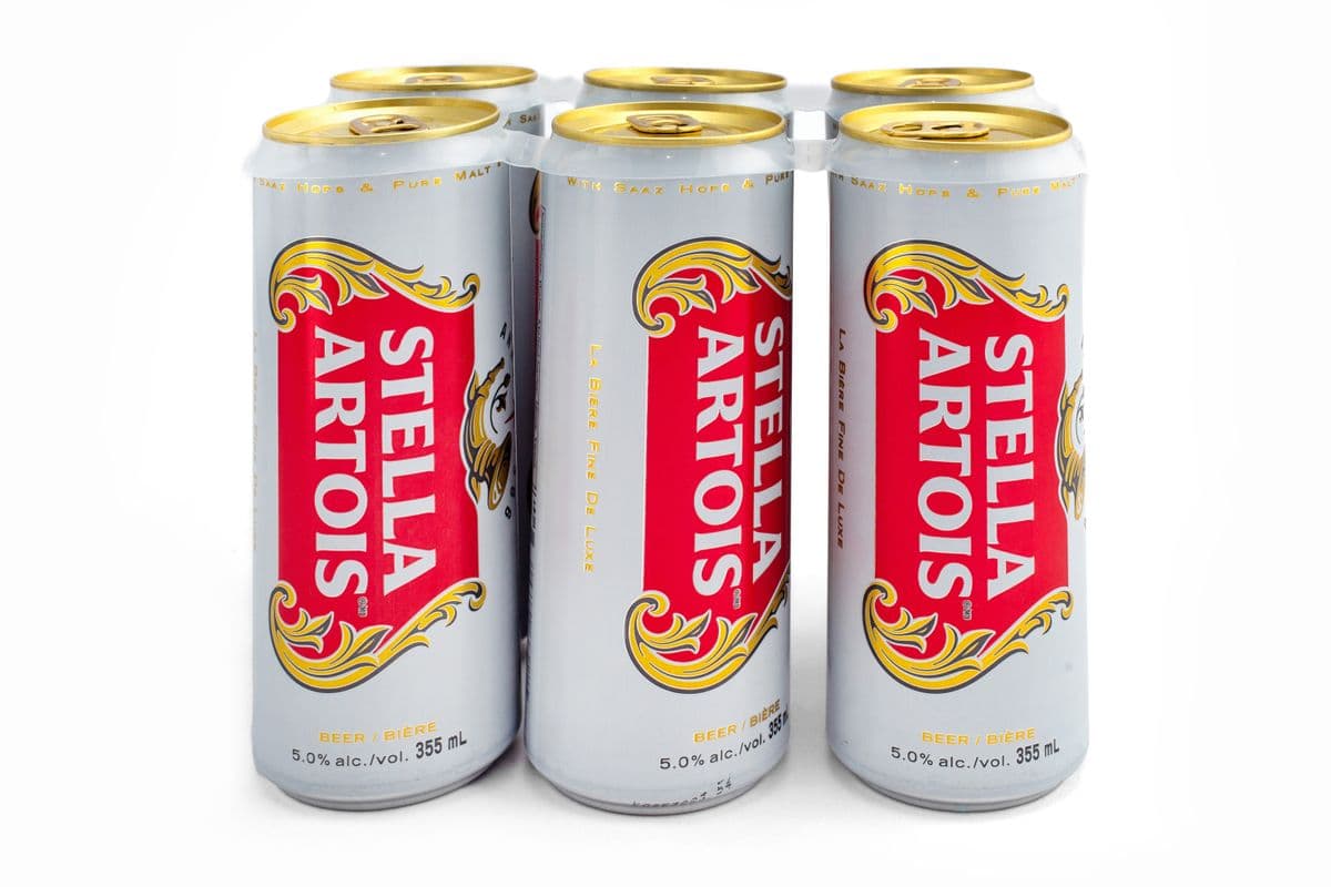 Stella Artois (6 Pack Bottles) (1 x 355 ml)