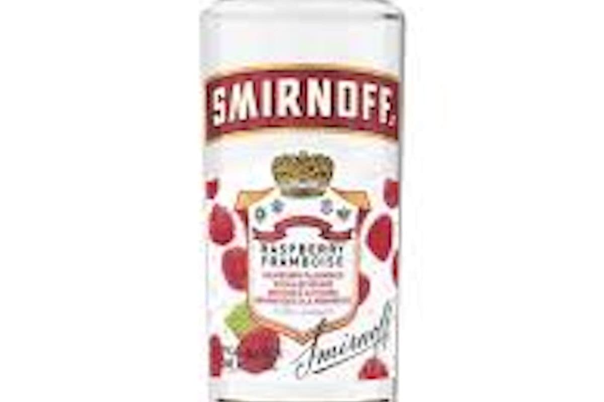 Smirnoff Vodka, Raspberry (1 x 750 ml)