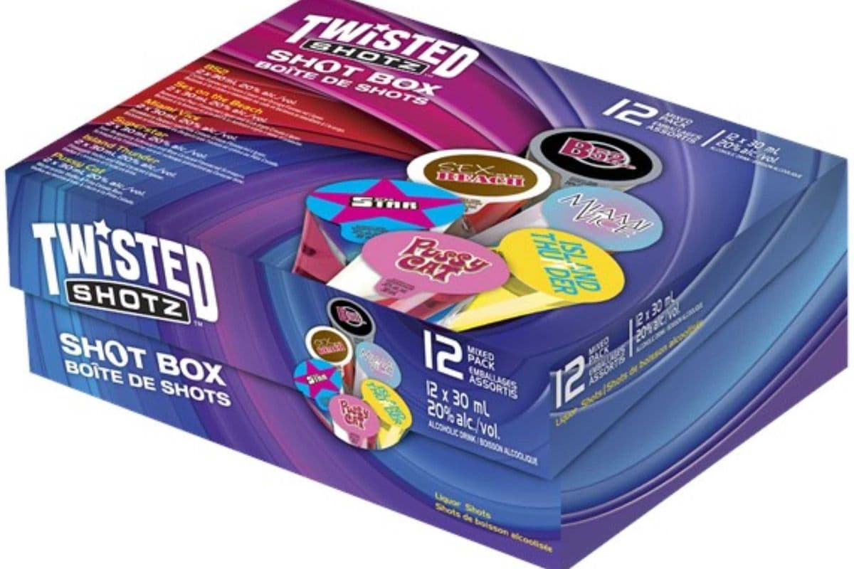 Twisted Shotz Shot Box (12 x 1 oz. Assorted Shots) (12 x 1oz)