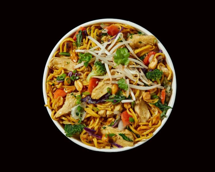 Thai Style Chow Mein Box