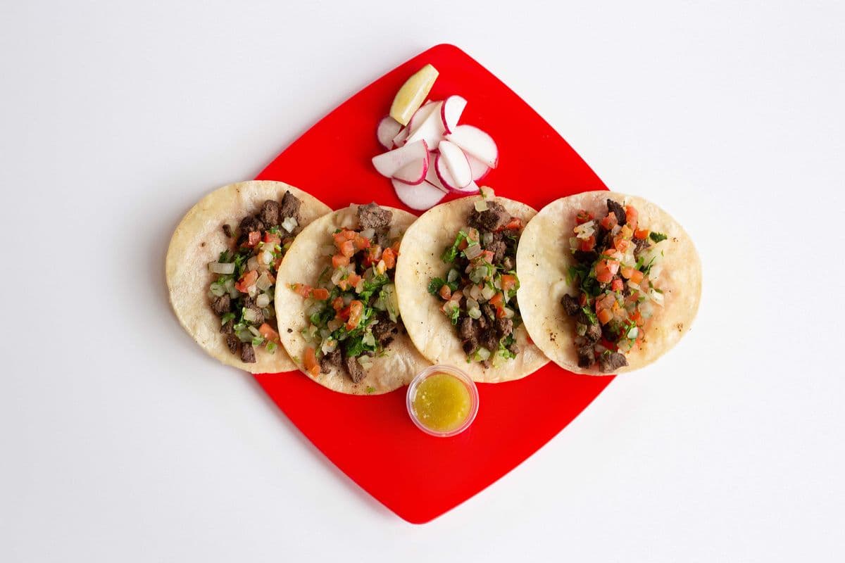 4. Steak Taco (Asada) (4 pcs)