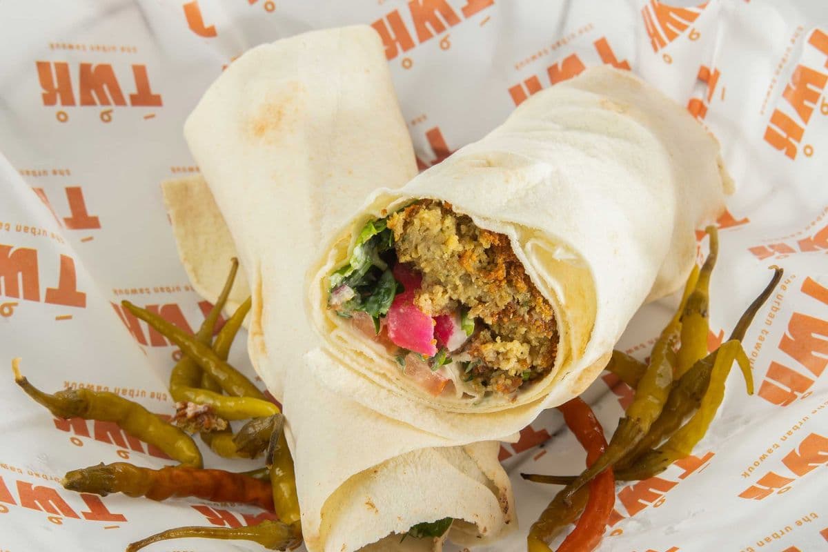 Authentic Falafel Sandwich