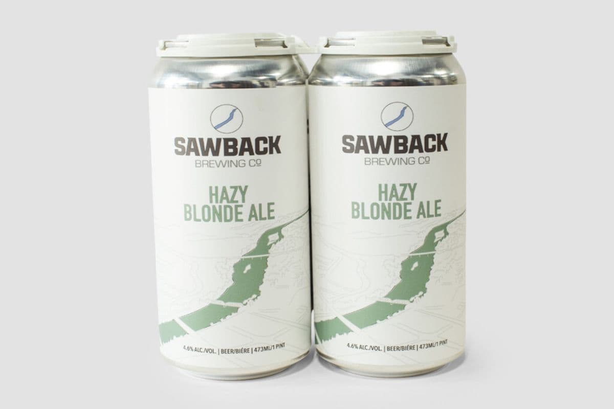 Sawback Haze Blonde Ale (1 x 4 pk)