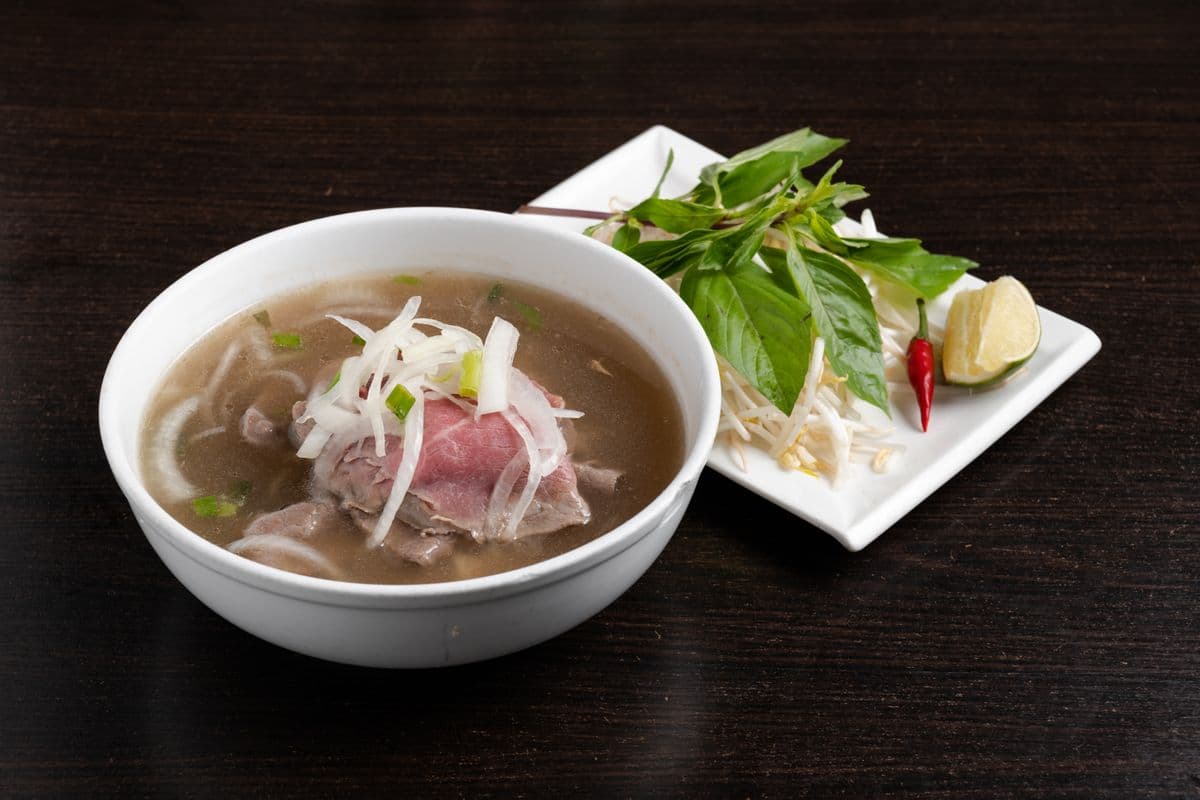 21. Rare Beef Rice Noodle Soup