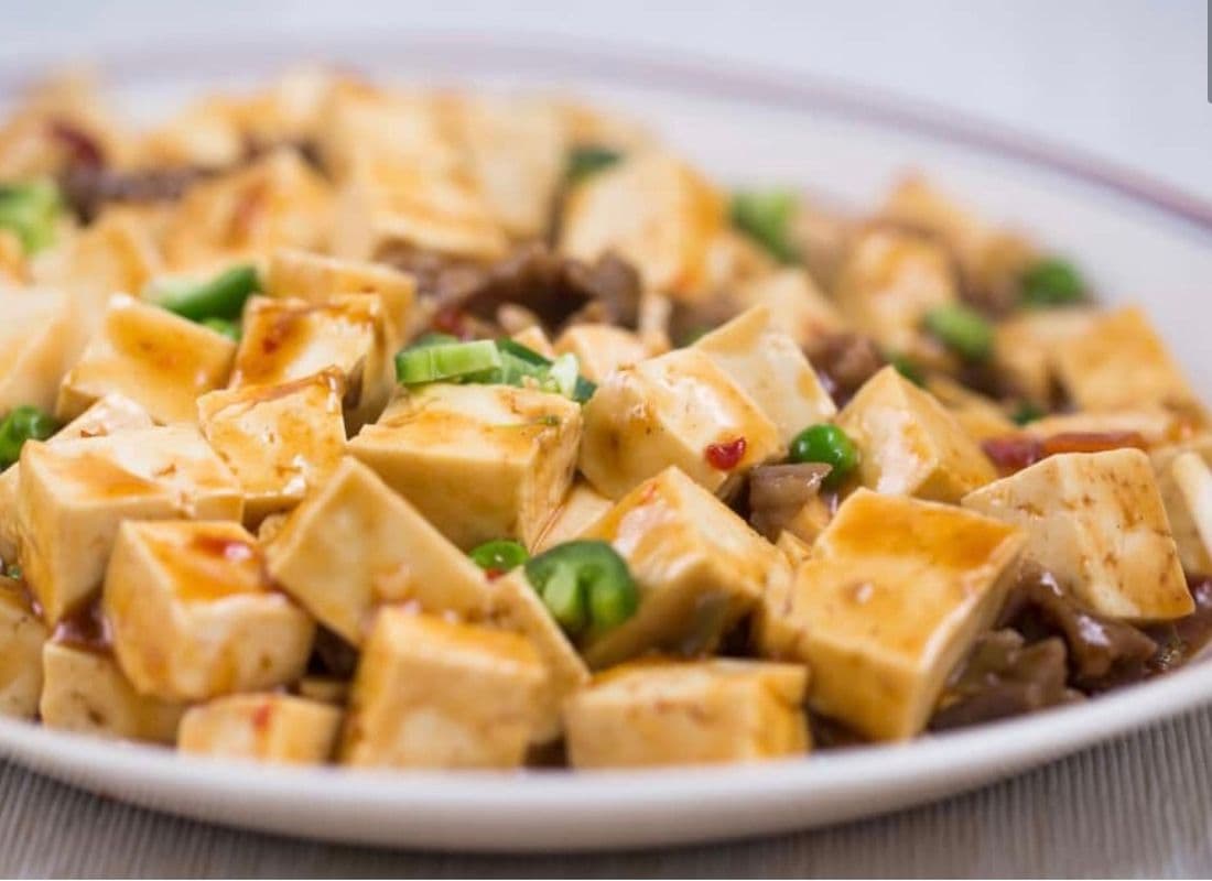 Spicy Diced Tofu with Minced Meat