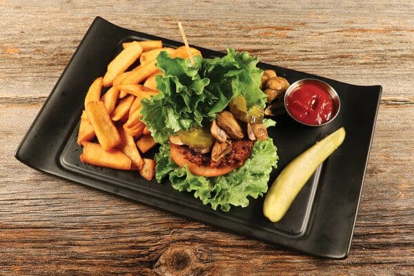 Vegan-Friendly Plant Burger