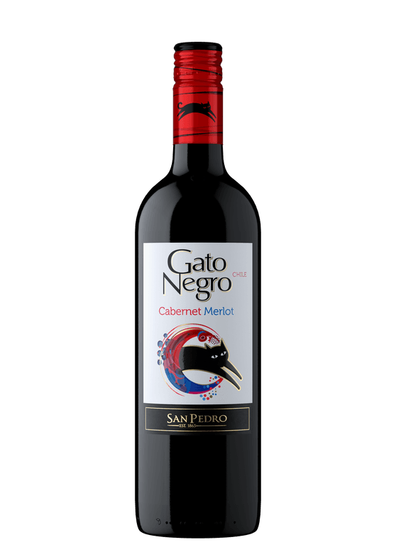 Gato Negro Cab / Merlot (1 x 750 ml)