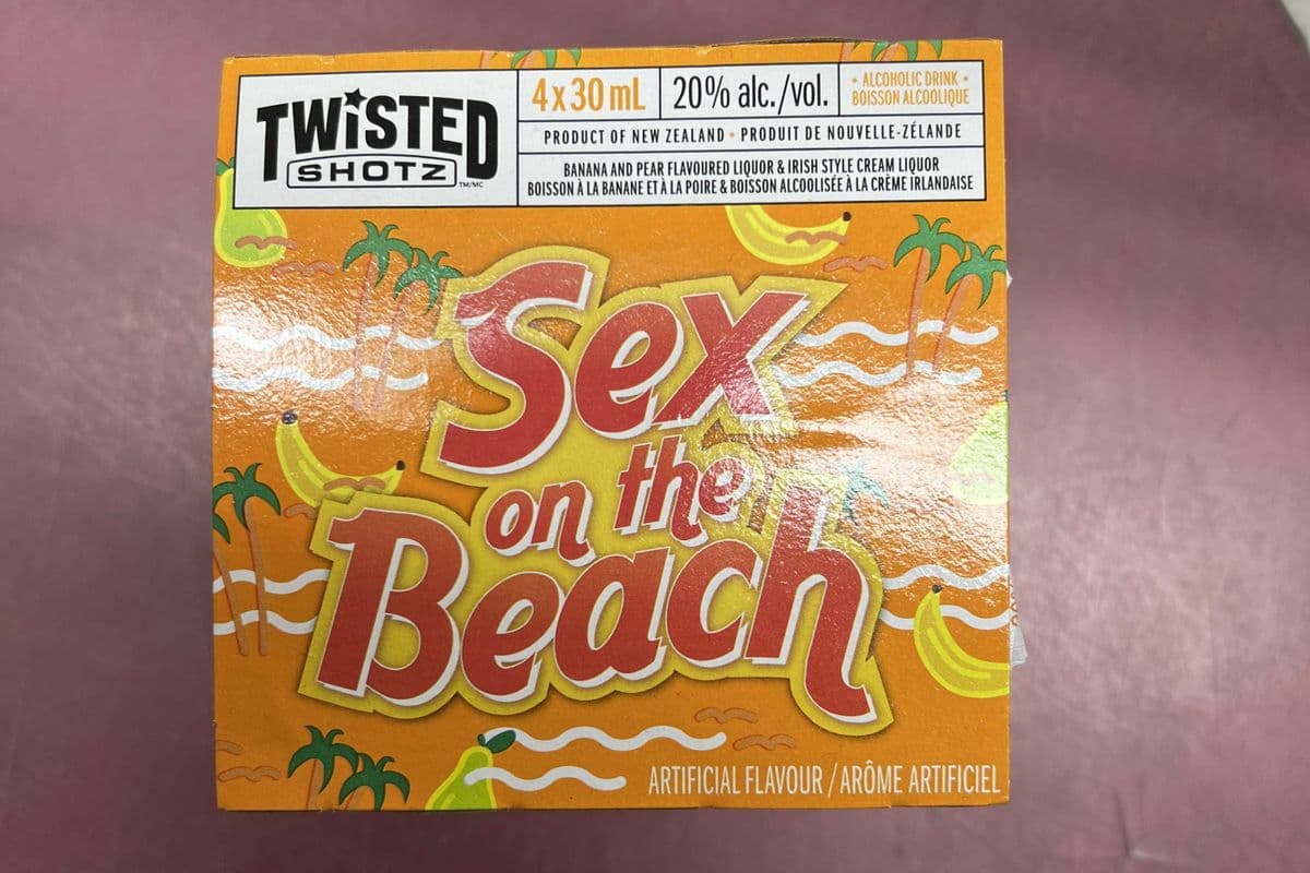 TWISTED SHOTZ SEX ON THE BEACH (4 x 30ml)