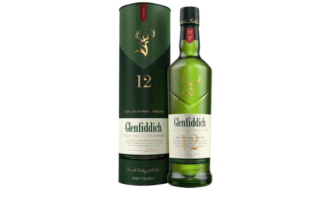Glenfiddich 12 Yr. Old 750ml (1 x 750 ml)