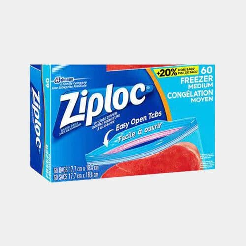Ziploc Moyen (60ct) / Ziploc Medium (60ct)