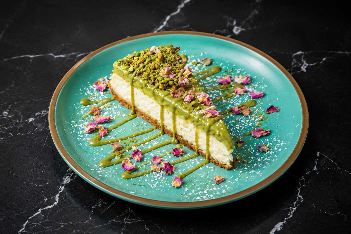 Cheese cake au pistache