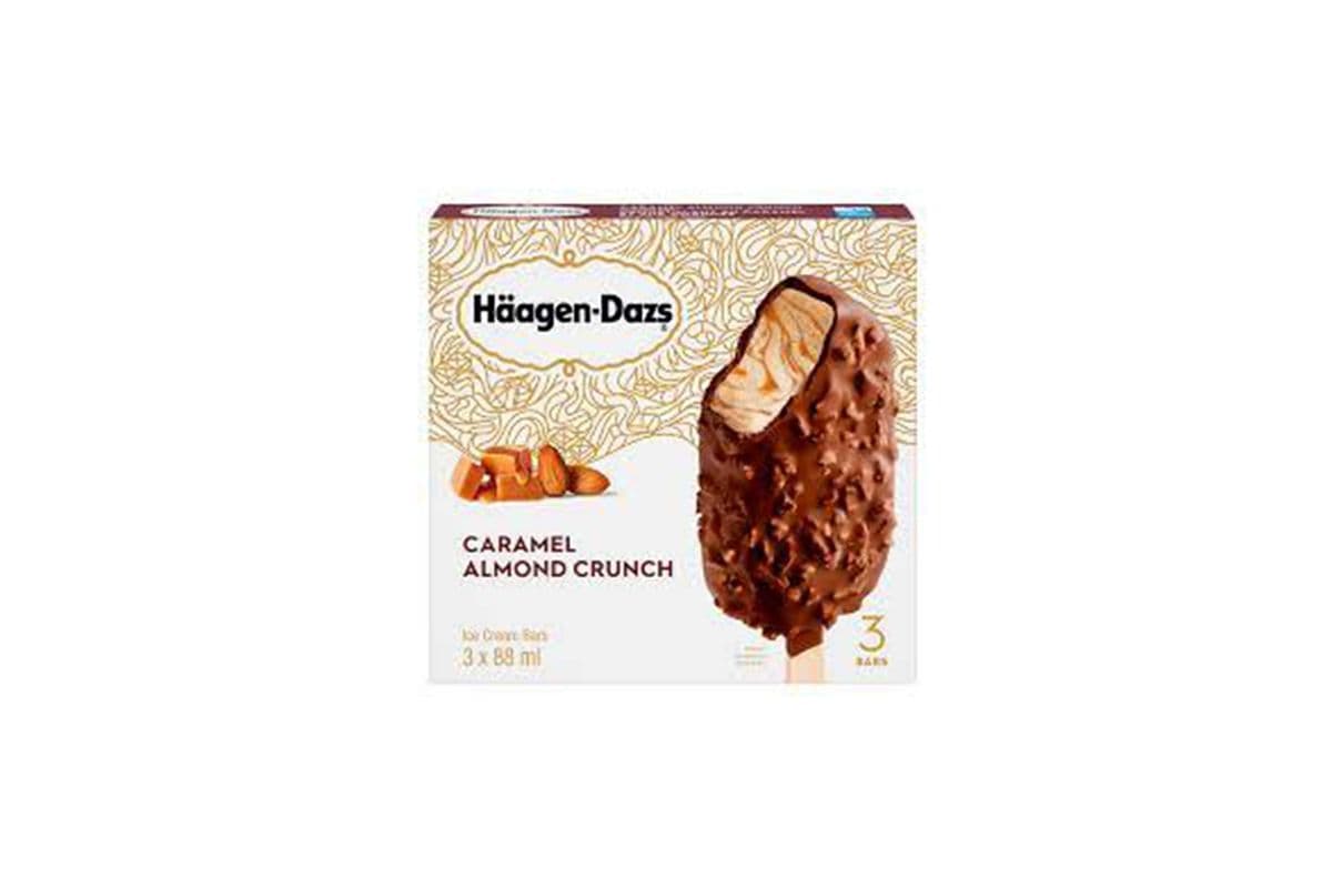 Haagen-Dazs Caramel Almond Crunch 3x88ml
