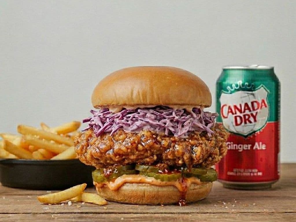 BURGER COMBO Soy Garlic