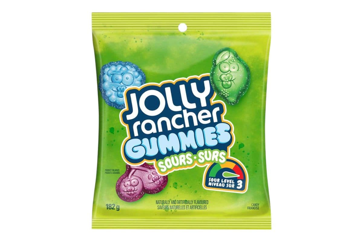 Jolly Rancher Sour Gummies (182gm) (130 Cal)