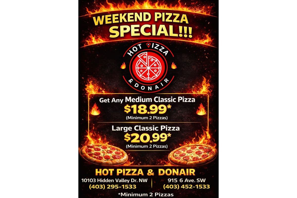 Medium Classic Pizza!!!!! ($18.99 each)