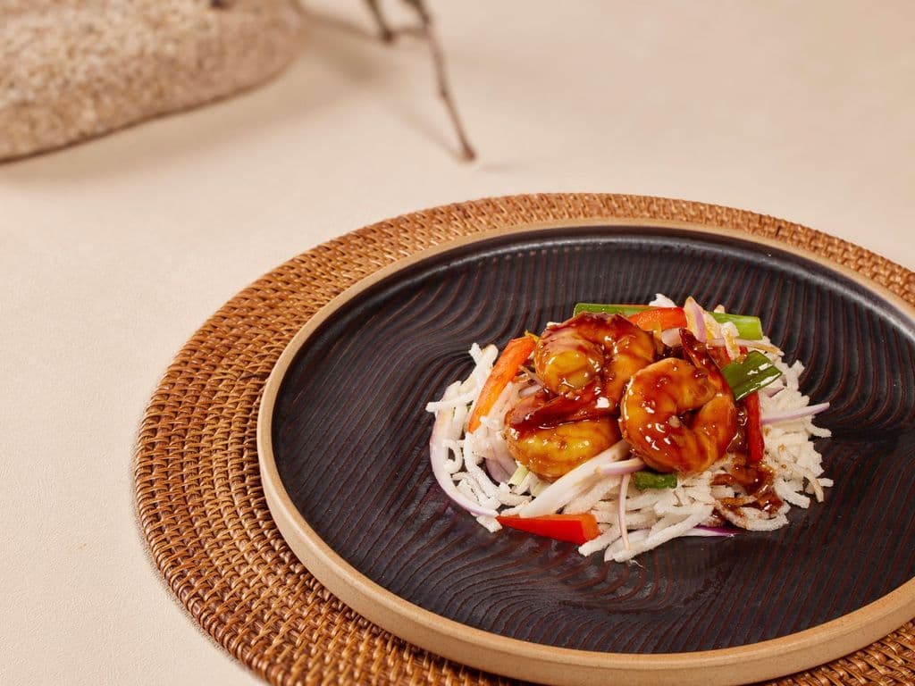 Thai Garlic Shrimp