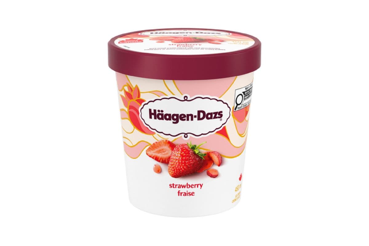Haagen Dazs Strawberry (450 ml)